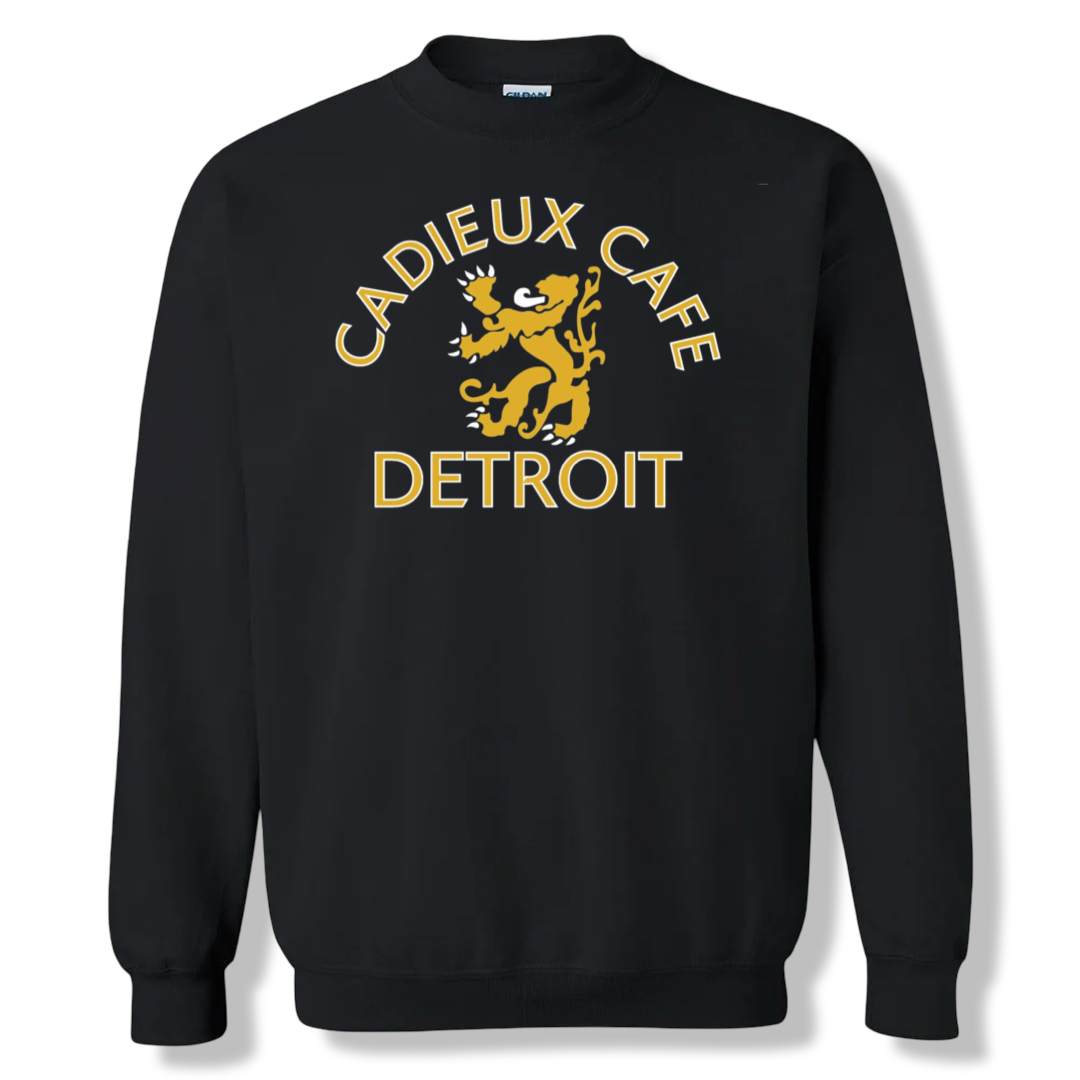 Cadieux Cafe College Crew BLACK