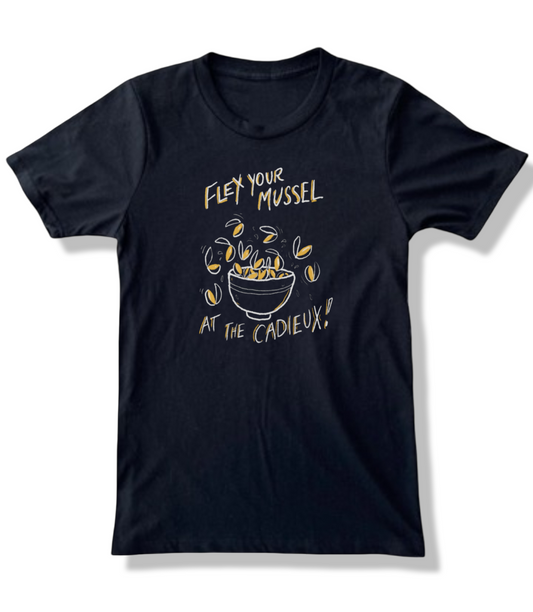 Flex Your Mussel T-Shirt (Black)