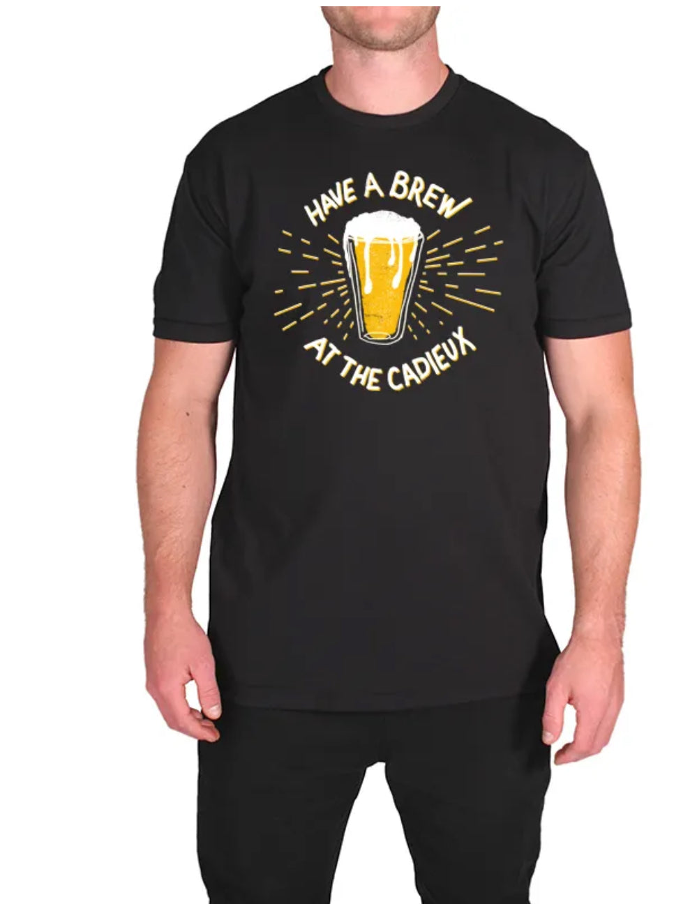 Have A Brew at The Cadieux T-Shirt (black)