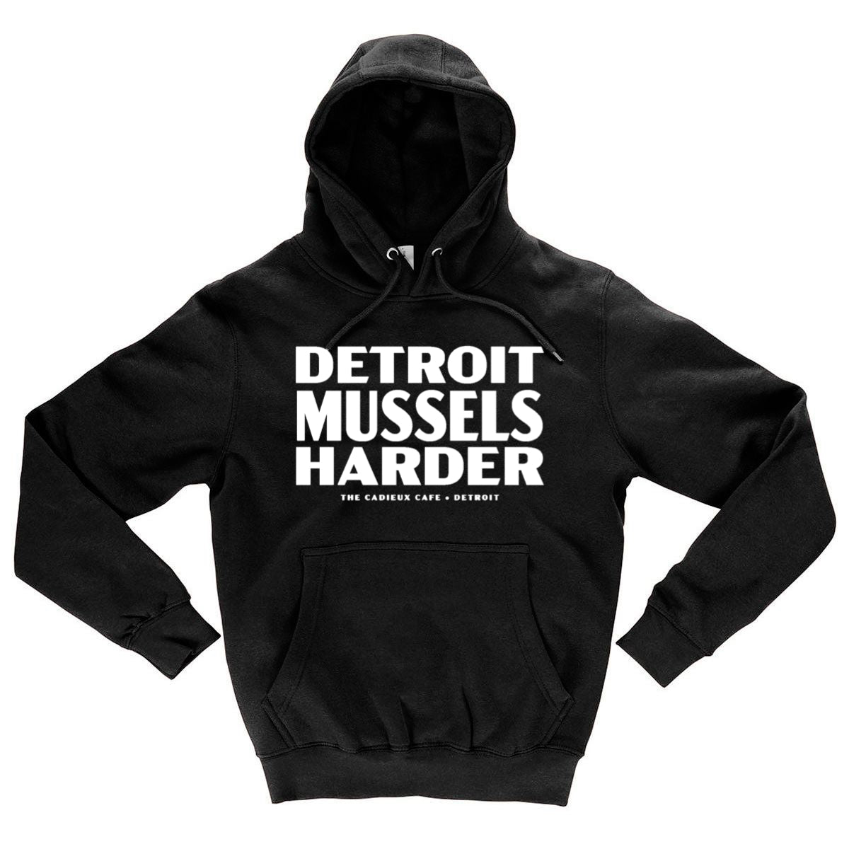 Detroit Mussels Harder Hoodie (black)