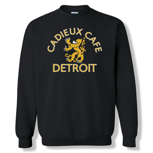 Cadieux Cafe College Crew BLACK