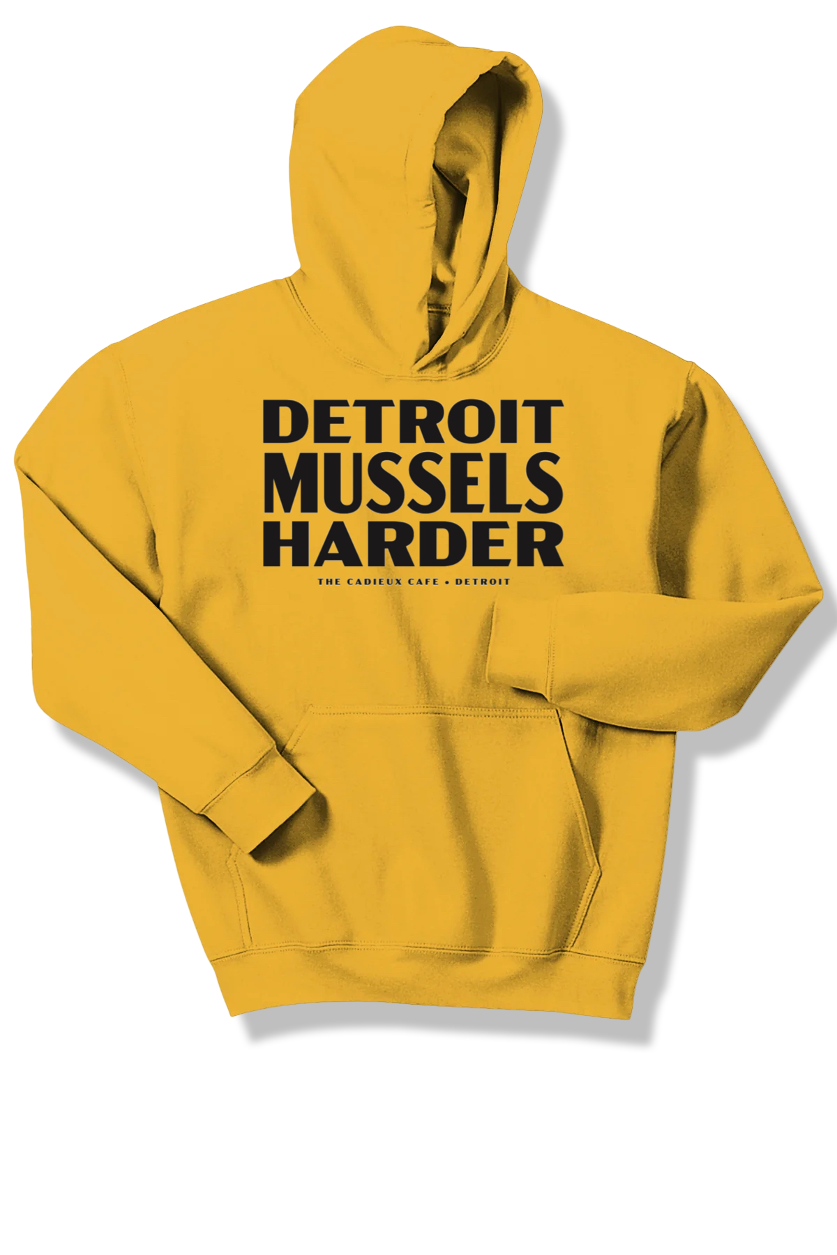 Detroit Mussels Harder Hoodie (Yellow)