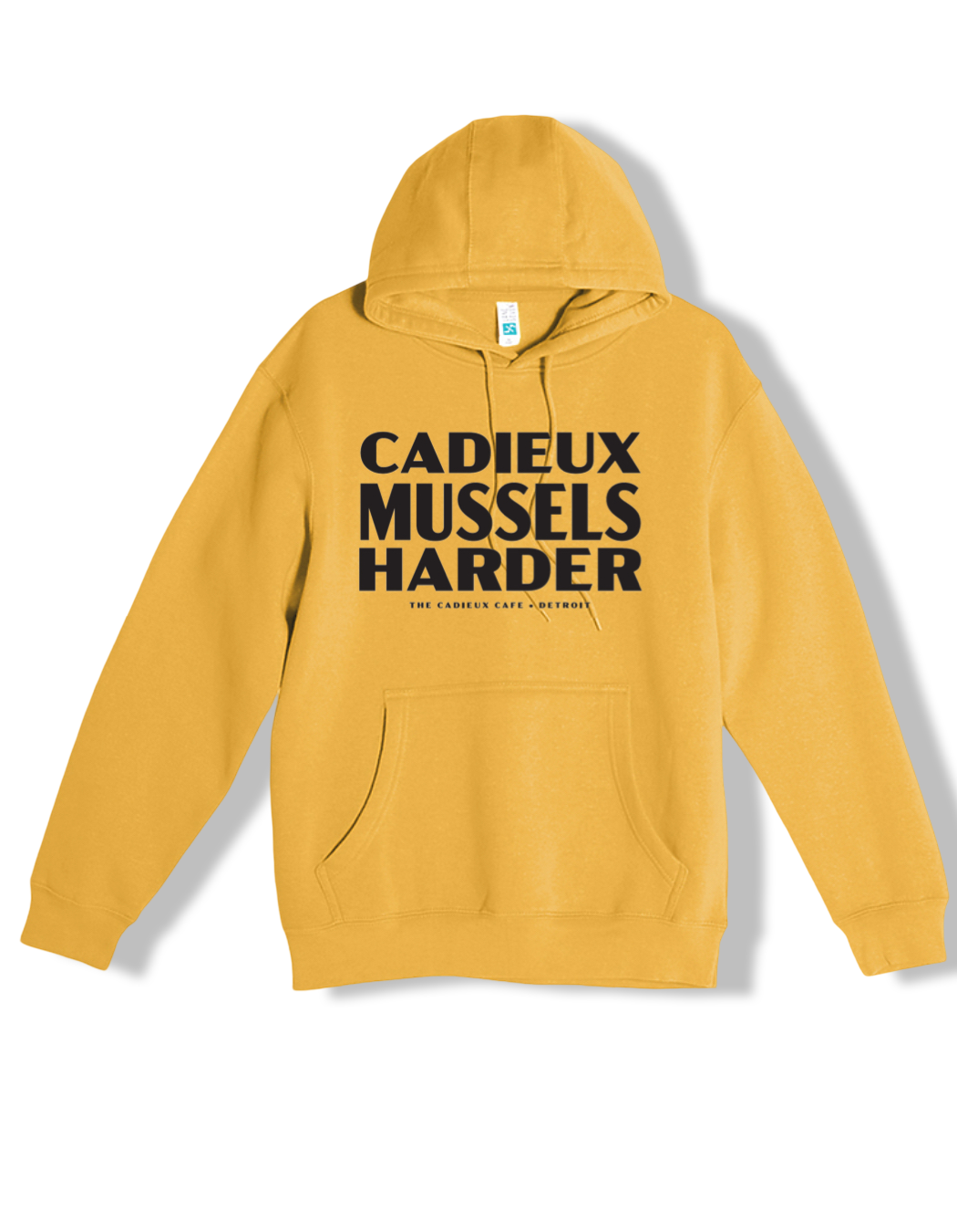 Detroit Mussels Harder Hoodie (Mustard Yellow)